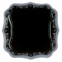 Тарелка обеденная Luminarc Authentic Silver Black 25,5 см H8396