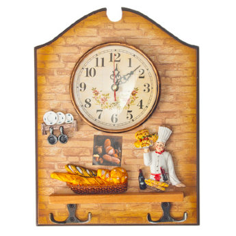 Часы на декоративном панно Vetta 581-158 