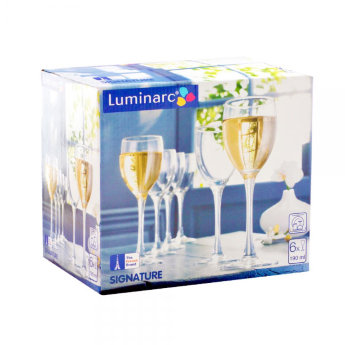 Набор фужеров для вина 6 шт Luminarc Сигнатюр 0,19 л H9995  
