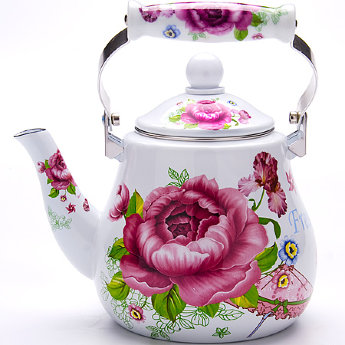 Чайник эмалированный Mayer &amp; Boch Цветы 2,5 л 23995 