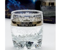 Набор стаканов для виски 6 шт Гусь Хрустальный Шарм MS415-04 