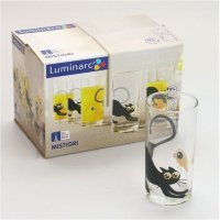Набор стаканов Luminarc Mistigri geo 6шт 270мл высокие J4945