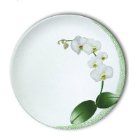 Тарелка десертная Luminarc White Orchid 19 см J7494