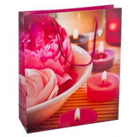 Пакет подарочный Vetta Розовая симфония 27х23х8 см 507-136
