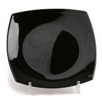 Тарелка десертная Luminarc Квадрато черная 19 см Н3670